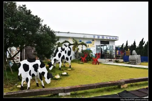 20160110龍潭白圍牆地中海景觀咖啡