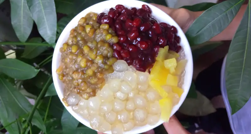 【新竹北區】葉家大粒粉圓☞新竹百年傳承古早味粉圓冰，冬天還有熱芋泥+油蔥的特殊組合!