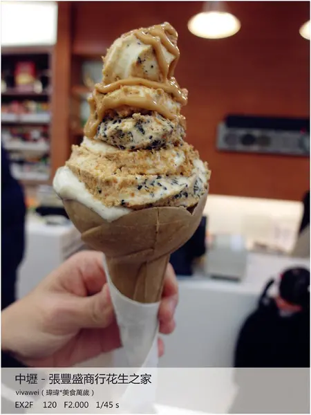 桃園中壢超隱藏版思倍秀霜淇淋－「張豐盛花生之家」