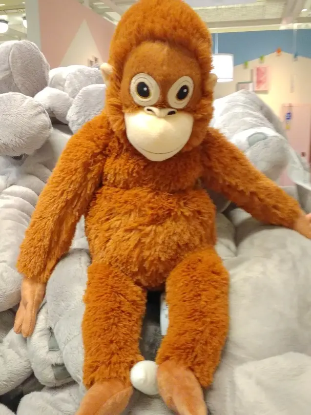 防疫期間的好去處-ikea 絨毛玩偶很療癒