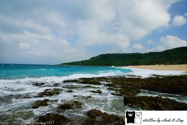 【屏東。恆春】夢幻星砂灣。絕美白沙灣。電影痞子遇到愛拍攝景點。悠遊墾丁不能錯過的２個景點