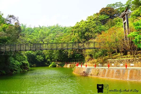 【南投。魚池】頭社水庫。全國最小的水庫。日月潭私房景點。大舌滿溪生態步道