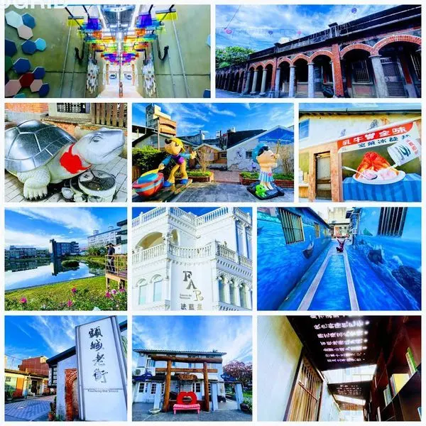 2020宜蘭IG打卡景點|頭城老街全新升級2.0版|全台唯一陸海空3D旅遊經典小鎮|彩繪牆、學巷、藝術巷|頭城銅板小吃美食