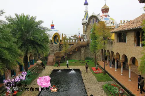 【雲林斗六】請相信自己的眼睛。西班牙城堡就在台灣ღ摩爾花園餐廳