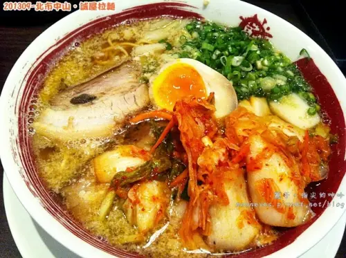 [食記] 北市中山。誠屋拉麵：水準穩定的好味道，天天吃也不膩！