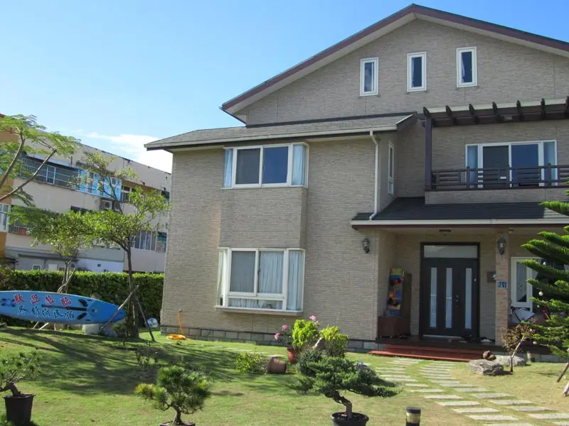 冬杉荷歐式民宿樓中樓小木屋