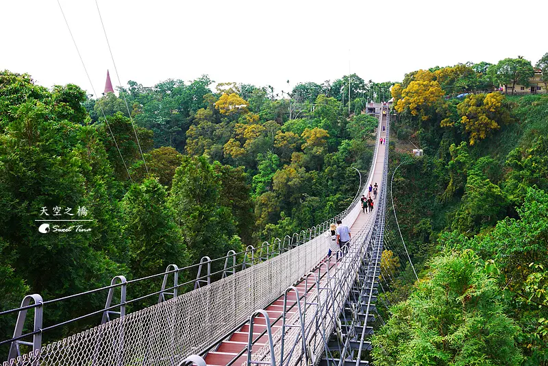 【遊記．南投】猴探井遊憩區 - 天空之橋(微笑天梯) | 遠眺遼闊山景 ღ南投市景點．親子旅遊ღ