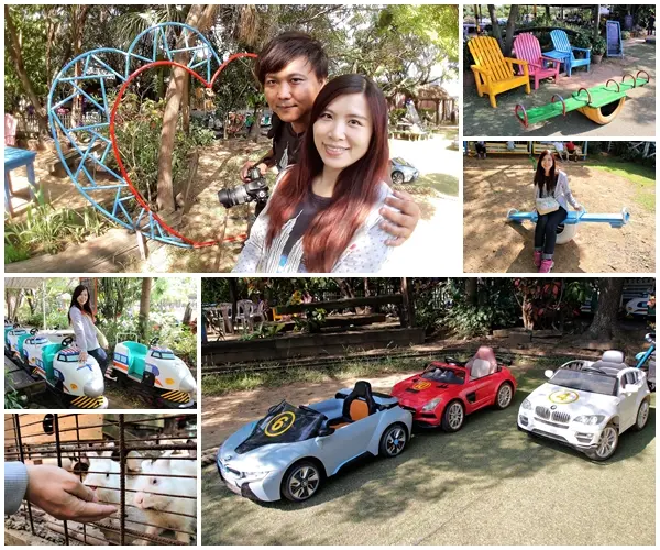 【桃園觀音景點】青林農場~南洋風味主題餐廳，乾燥花工坊DIY，搭火車，烤肉，餵兔子，50元門票可全額折抵消費        
      