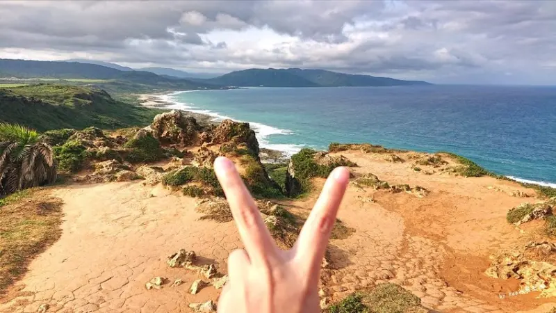 ★屏東恆春★【墾丁景點-龍磐公園】眺望遼闊太平洋。