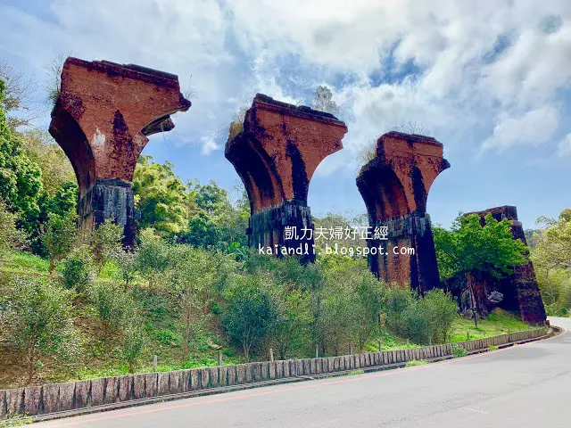 【苗栗輕旅行】龍騰斷橋｜斑駁的石橋，我看到宮崎駿筆下城堡的一隅
