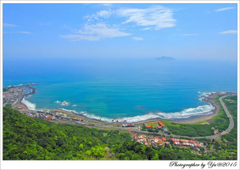 [遊記]【宜蘭縣頭城鎮】鷹石尖海天一線美景。龜山島~蜜月灣~大溪漁港景色盡收眼底