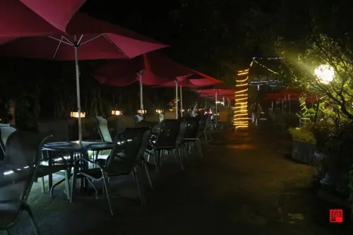 雲林古坑美食／開到半夜兩點的深夜仙地咖啡廳！必喝招牌火焰咖啡、金箔拿鐵 - 跟著華少吃吃吃