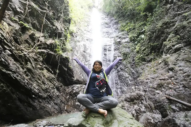 屏東景點。大津瀑布，山不高、好走又沁涼、舒心的消暑的聖地