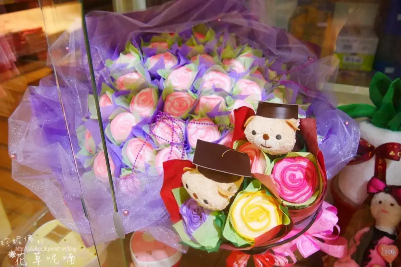 【雲林-虎尾鎮】「興隆毛巾觀光工廠」毛巾種類齊全，也有許多可愛造型毛巾