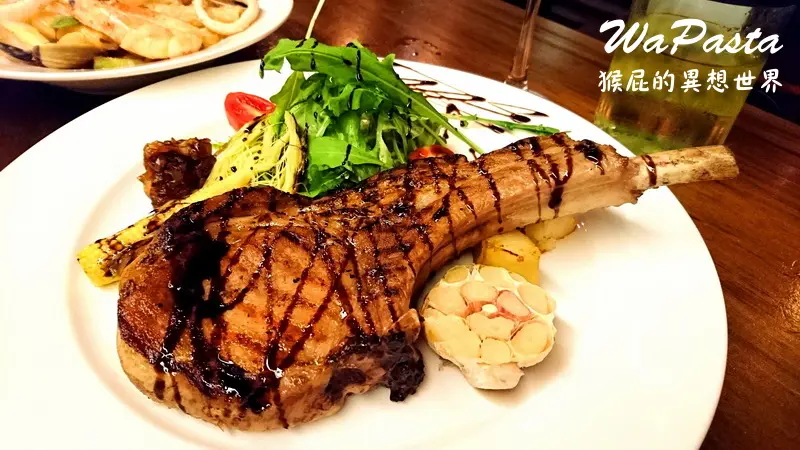 【台北東區】義磚義瓦2016新菜色！東區明曜百貨旁溫馨可愛好吃的義式餐廳！戰斧豬排好威！另有義大利麵、披薩、燉飯！(有包廂、適合聚餐、捷運忠孝敦化站)(文末抽獎)