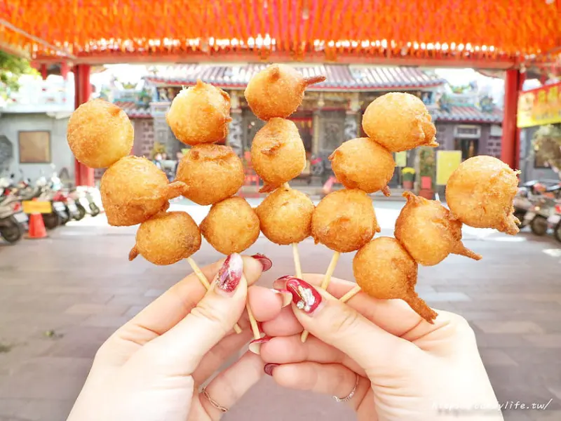 豐原廟東菱角酥│台中豐原必吃美食！天天大排長龍，讓你一吃就停不下來的涮嘴小吃！