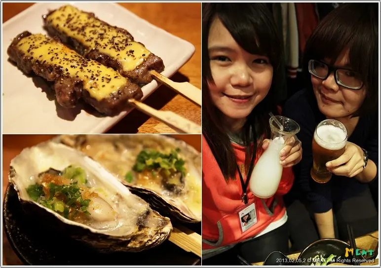 【台北內湖】呼搭啦蒜香生蠔串燒屋成功店｜不意外卻很幸福滿足的燒烤，讓人苦苦等候也願意！@米特，味玩待敘