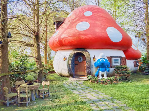 住宿【花蓮。花見幸福莊園】蘑菇小屋｜根本來到童話故事｜我不要退房拜託