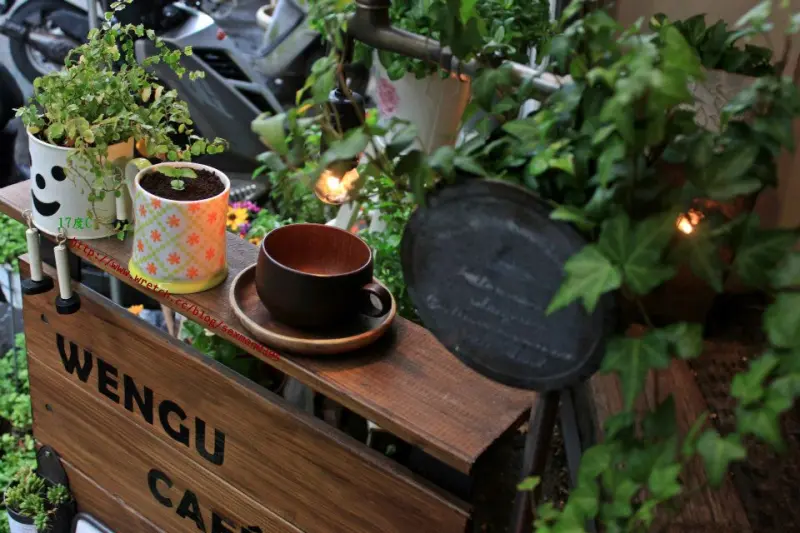 【台北。東區】是盆栽？還是咖啡？～溫古咖啡。