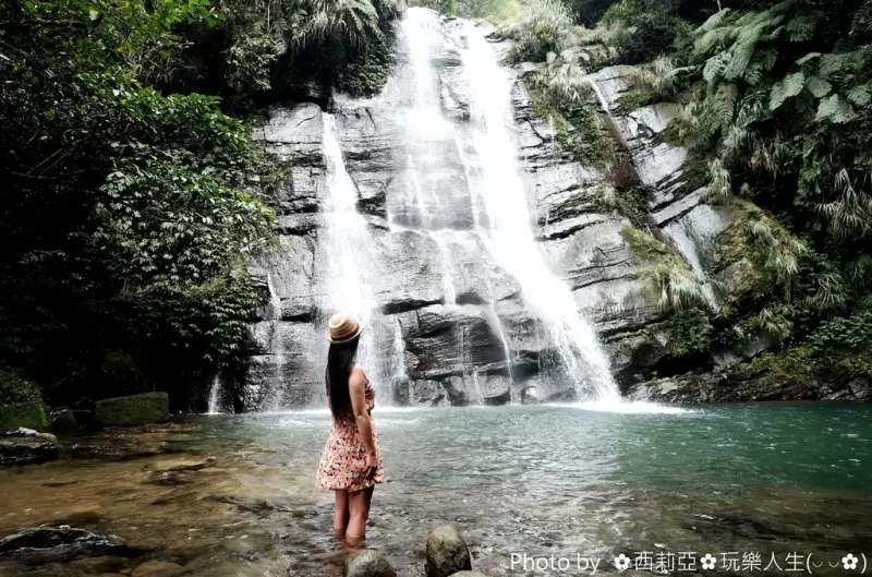【南投。鹿谷鄉】小半天秘境~坐擁群山環抱的僻靜一角『小半天德興瀑布』，最適合來一趟享受遠離塵囂的慢活輕旅行+同場加映『孟宗竹林』美麗景象。