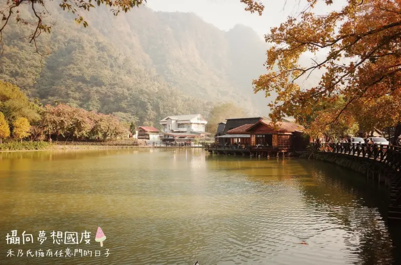 ｜南投集集NANTOU 水里車埕火車站｜禾乃氏－時光流轉的日治年代，靜謐湖水山景與夕陽漫步的雅致