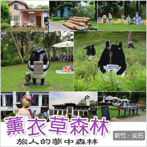 尖石｜薰衣草森林．旅人的夢中森林遇見馬來貘&凱西