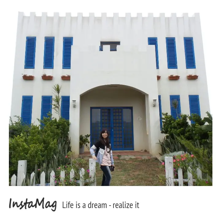 藍白色調地中海&白馬的家