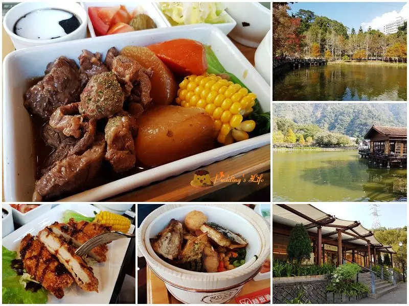 【南投水里】林班道杉木池畔景觀餐廳《木茶房》車埕鐵路木桶便當可帶回家紀念