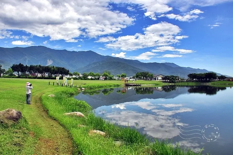 台東池上的斷層湖：大坡池