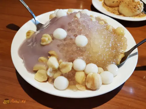 【台北美食】雙連捷運站老字號湯圓《雙連圓仔湯》燒麻糬/芋泥流沙刨冰