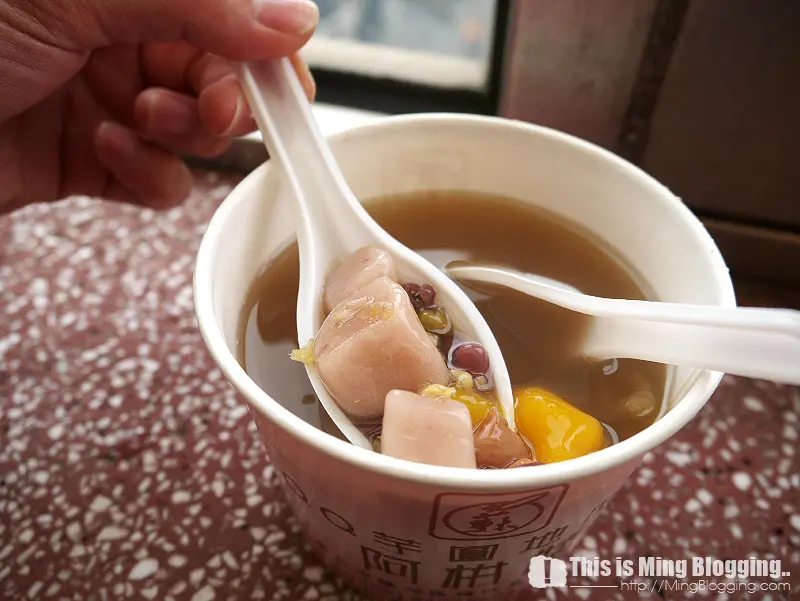 【新北瑞芳│食記】九份老街 阿柑姨芋圓～遊客必來排隊甜品