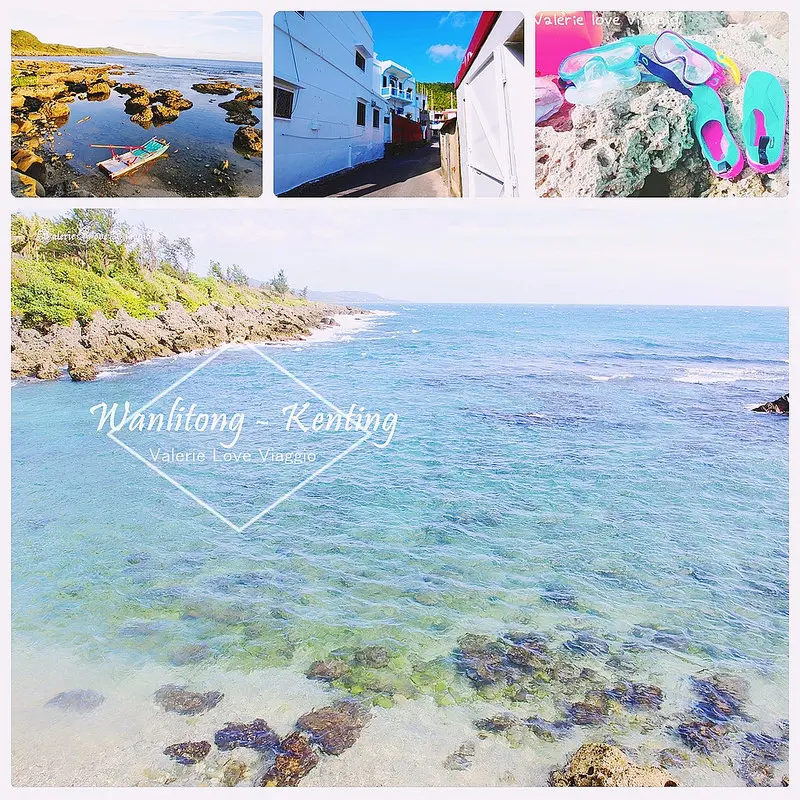 【墾丁 Kenting】萬里桐的寧靜小海岸 大海 陽光 浮潛 愜意的夏天午後