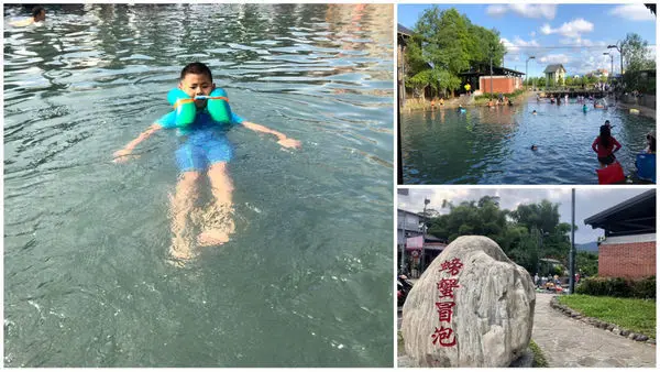 宜蘭.員山-螃蟹冒泡，夏日的沁涼好去處，地底的18度湧泉，超冰涼~在地人玩水戲水好幸福