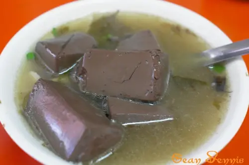 台東卑南豬血湯(菜單)