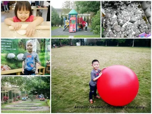 【彰化景點】魔菇部落生態休閒農場 大草皮/小火車/滑梯/沙坑 #彰化親子景點 #六星級菇菇