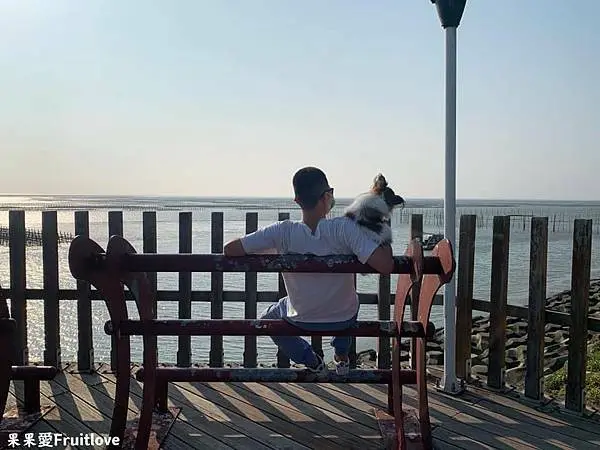 在嘉義東石漁港遼闊的草地奔跑，放風箏，還有大大的沙坑可以戲沙．享受徐徐的海風吹拂～舒服又愜意  美麗的裝置藝術訴說著嘉義在地特色，漫步在步道上欣賞一整片的蚵棚，傍晚時乘坐在約會的座椅享受美麗的夕陽  