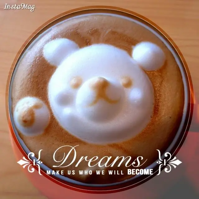 【台中西區】 52cafe超萌3D立體小熊拉花咖啡！完全擄獲少女心！