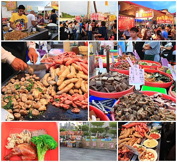 『台南。花園夜市』～終於來到傳說中的花園夜市