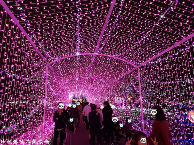 【桃園市】2019桃園燈會「溪遊桃花源．魔法童話城」三民主燈區2/12-2/24