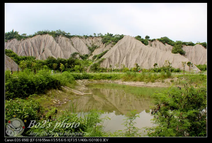 高雄.田寮-月世界特殊惡地形+泥火山