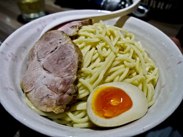 台北 捷運松江南京站 麵屋輝 『大碗日式沾麵』