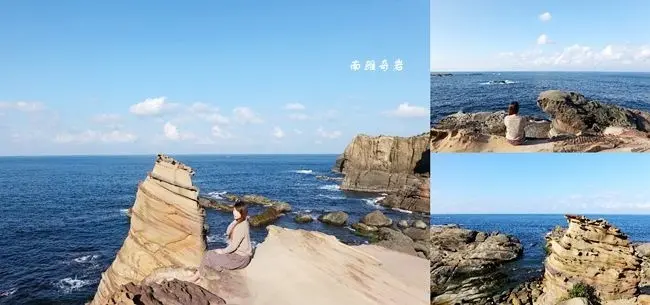 新北瑞芳景點 ▶ 南雅奇岩 ▶ 海狗岩、霜淇淋岩、竹筍岩 令人讚嘆的海岸奇景 東北角地質美景、東北角景點!