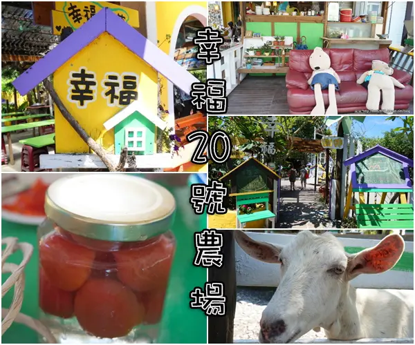 【宜蘭冬山】幸福20號農場－親子旅遊推薦！手工披薩、蜜餞DIY等體驗等著你，還可以親近動物喔！