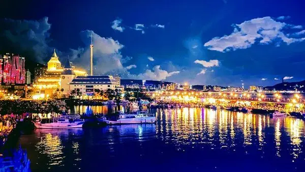 2020淡水漁人碼頭煙火秀│05分20秒海上高空煙火秀│粉樂園免費搭乘│漁人碼頭最佳視角│情人橋上超美的夜景│澎湖花火節高空彈在北台灣就可以欣賞