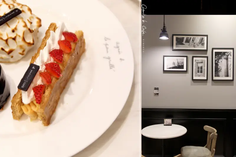 Agnès b. CAFÉ L.P.G.，我們嚐了一些甜點，好像走了一趟法國旅行。台北101/信義區甜點/台北咖啡館【男子的日常生活】