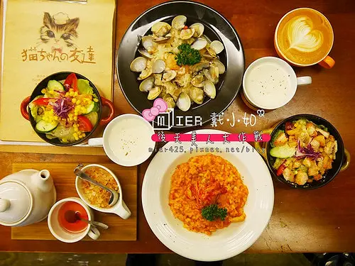 【食記】貓咪餐廳 台北東區 貓咪先生的朋友 療癒我心 燉飯 早午餐 捷運忠孝復興站 