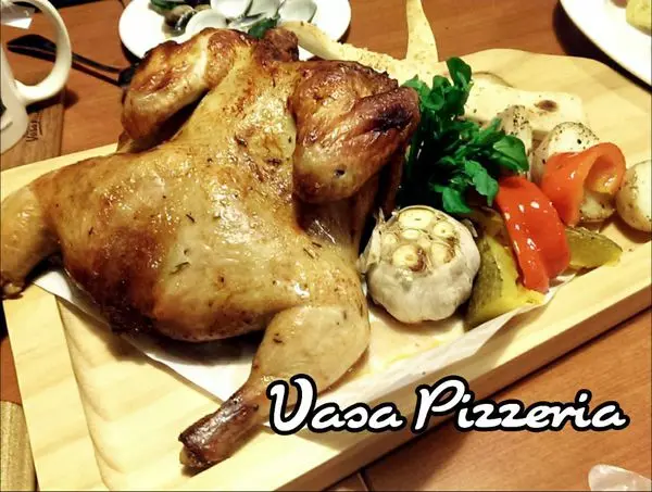 【台北】中山 Vasa Pizzeria瓦薩比薩│超澎湃香草磚壓烤雞 × 2016 NEW YEAR 歡樂分享餐