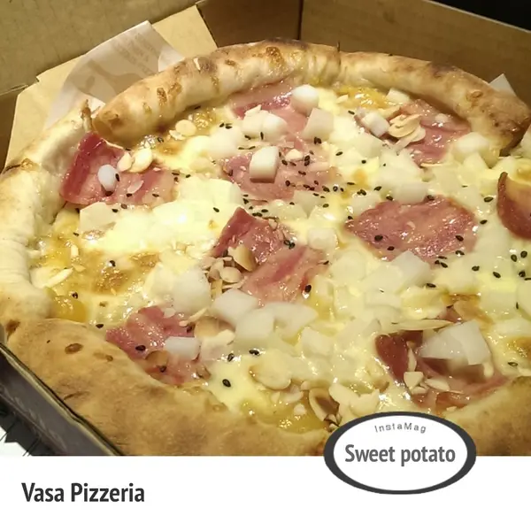 《中山區》Vasa Pizzeria瓦薩比薩│甜地瓜泥捲心PIZZAღ ×創新獨特口味任君選