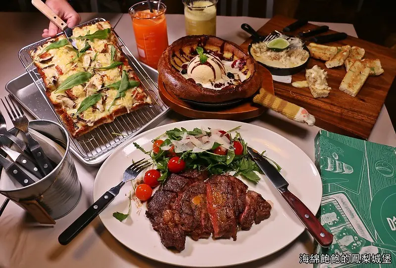 西門町美食『amba台北西門町意舍酒店/吃吧』台北約會餐廳，牛排、披薩、酒吧、甜點、下午茶(捷運西門町站)