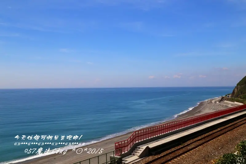 [ 台東⊙太麻里 ]多良車站。在最美麗的車站眺望最美麗的大海
